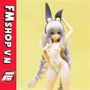(NOBOX PHAI SƠN) PVC 26CM AZUR LANE VICIOUS WHITE RABIT VER