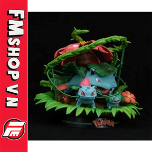 (NOBOX) PVC VENUSAUR, BULBASAUR, IVYSAUR FAKE