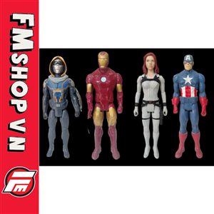 (NOBOX-SET 4 CON ) MARVEL AVENGERS TITAN HERO SERIES 12