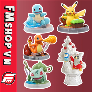 (NOBOX) SET BLOKEES POKEMON