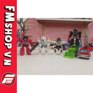 (NOBOX) SET BLOKEES TRANSFORMER DEFENDER  VOL 2