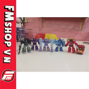 (NOBOX) SET BLOKEES TRANSFORMER DEFENDER