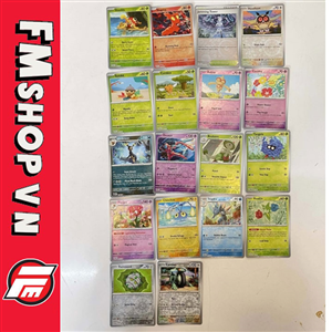 (NOBOX) SET CARD POKEMON COMMON