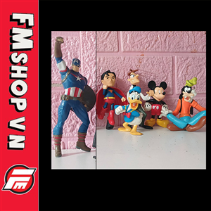 (NOBOX) SET FIGURE DISNEY - MARVEL - DC