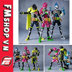 (NOBOX) SET LVUR KAMEN RIDER EX-AID 5 FIGURE