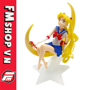 (NOBOX TÓC DÍNH SƠN) PVC SAILOR MOON USAGI TSUKINO