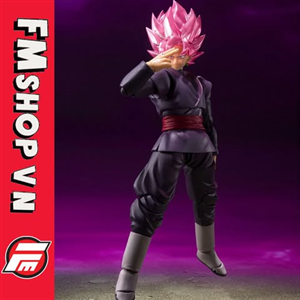 (OPEN-HỘP BỂ 1 TÍ NGAY GÓC) SHF DRAGON BALL BLACK GOKU ROSE