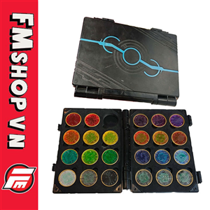 (TRẦY-THIẾU 1 XU) DX OOO SET MEDAL AND HOLDER