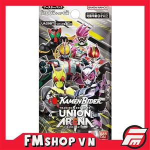 (1 PACK) UNION ARENA TCG KAMEN RIDER BOOSTER