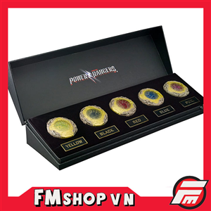 (US VER) POWER RANGER COIN SET
