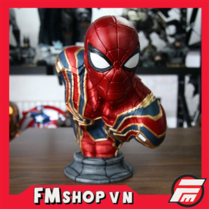 1:2 TƯỢNG MARVEL SPIDER MAN IRON SPIDER 35CM