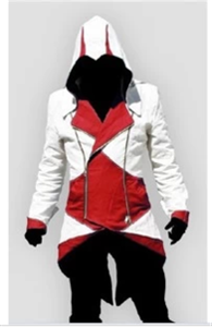 ÁO ASSASIN ĐỎ TRẮNG SIZE XL