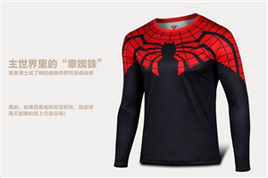 ÁO SPIDER ĐỎ TAY DÀI