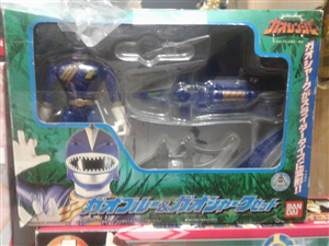 BANDAI FIGURE GAORANGER : GAO SHARK & GAO BLUE SET