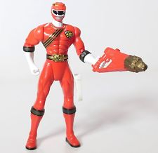 BANDAI POWER RANGERS WILD FORCE RED RANGER