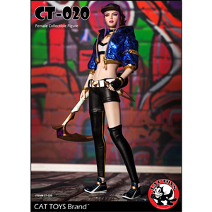 CAT TOYS BRAND CT020 1/6 KDA AKALI LEAGUE OF LEAGEND