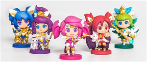 CHIBI FIGURE LOL STAR GUARDIAN + ĐẾ FAKE