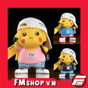 CHIBI PIKACHU PINK/BLUE/BLACK SHIRT FAKE