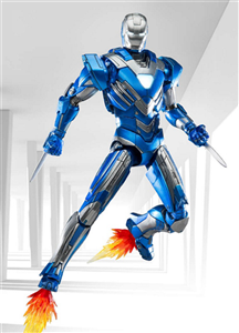 COMICAVE IRON MAN MK30 BLUE STEEL 2ND