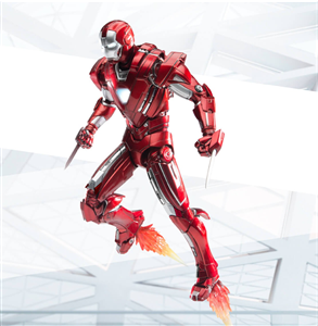 COMICAVE IRON MAN MK33 SILVER CENTURION