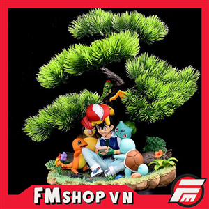 COPY RESIN ASH WITH POKEMON BL