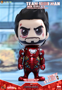 COSBABY CIVIL WAR UNMASKED IRON MAN  FAKE