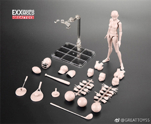 DASIN MODEL BODY CHAN ORANGE 1/10 SET 1