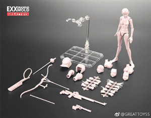 DASIN MODEL BODY CHAN ORANGE 1/10 SET 2
