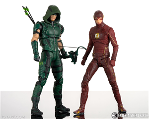 DC COLLECTIBLE TV SERIE ARROW & FLASH