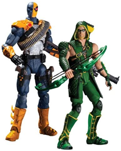 DC COLLECTIBLES GREEN ARROW VS DEADSTROKER