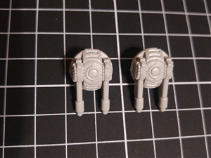 DX ASTRO MEGAZORD CANNON GUN PARTS (GRAY GUNS)