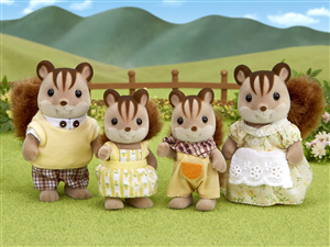 EPOCH CO SYLVANIAN FAMILIES FS-17 WALNUT SQUIRREL FAMILY