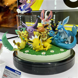 G.E.M. EX SERIES POKEMON EEVEE & FRIENDS COMPLETE FIGURES