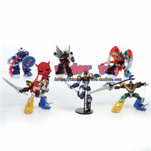 GASHAPON SENTAI MEGAZORD SET