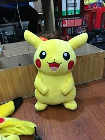 GẤU BÔNG CHÍNH HÃNG PIKACHU CỠ TRUNG