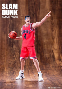 DASIN MODEL SLAM DUNK TEKENORI ( ÁO ĐỎ SỐ 4 )