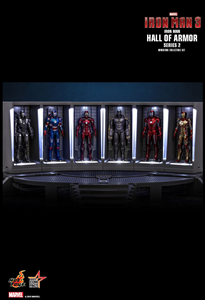 HOTTOYS MINIATURE COLLECTIBLE SET (IRON MAN 3)