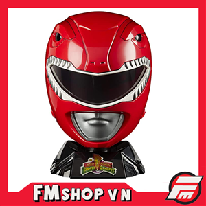 [KÝ GỬI] LC POWER RANGER 1:1 HELMET RED RANGER 