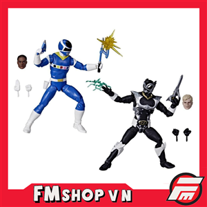 LIGHTNING COLLECTION IN SPACE BLUE RANGER AND PSYCHO SILVER