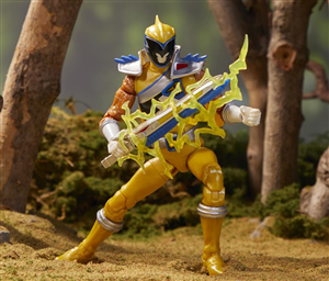 LIGHTNING COLLECTION POWER RENGER DINO CHARGE GOLD RANGER