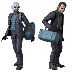 MAFEX JOKER BANK ROBBER VER FAKE