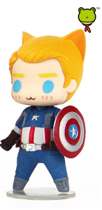 MARVEL CAPTIAN AMERICA CAT VER