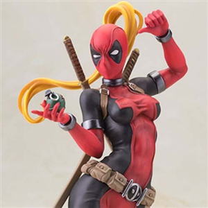 PVC MARVEL BISHOUJO  STATUE LADY DEADPOOL FAKE