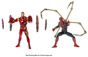 MARVEL LEGENDS IRON MAN MARK 50 & IRON SPIDER PACK
