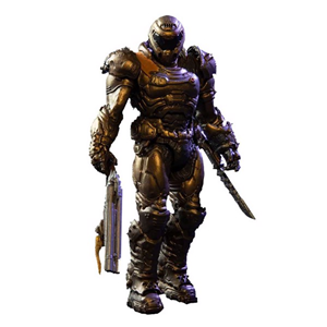 MC FARLANE DOOM SLAYER BRONZE EDITTION