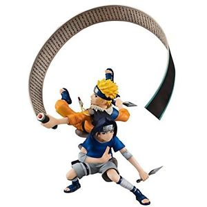 MEGAHOUSE G.E.M NARUTO & SASUKE FAKE