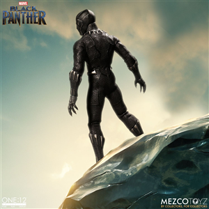 MEZCO BLACK PANTHER FAKE  ONE 12