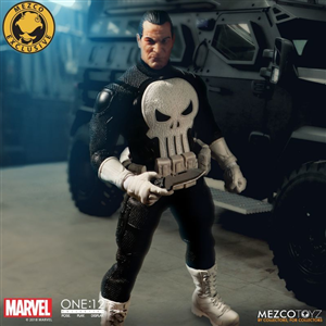 MEZCO ONE 12 PUNISHER SPECIAL OPS EDITION SDCC 2018