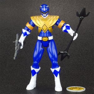 MIGHTE MORPHIN POWER RANGERS BLUE RANGER POWER UP