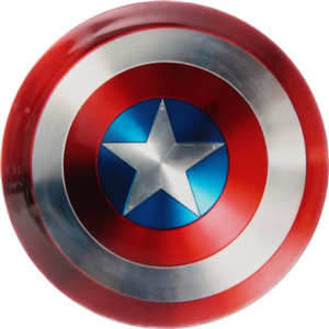 MINI CAPTAIN AMERICA SHIELD FAKE